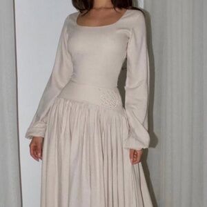 Caia Haisley beige dress